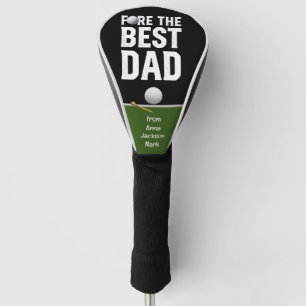 Golf For the best dad golfer Father's Day Head Cover