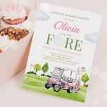 Golf Fore Birthday Girl Golf 4th Birthday Party Invitation<br><div class="desc">Golf Fore Birthday Girl Golf 4th Birthday Party Invitation
All designs are © PIXEL PERFECTION PARTY LTD</div>