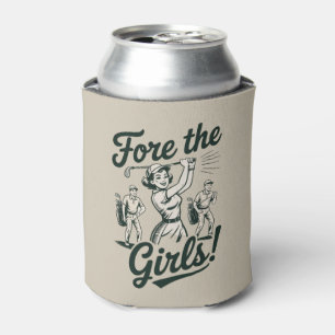 Golf Fore The Girls Cute Funny Golfing Ladies Can Cooler