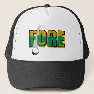 Golf Fore Trucker Hat