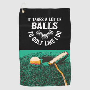 Golf Funny Golf saying For Golfer  Golf Towel