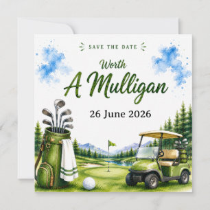 Golf Funny Quotes for golfer on the course Save The Date