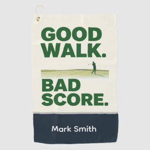 Golf Funny Quotes for golfer Towel