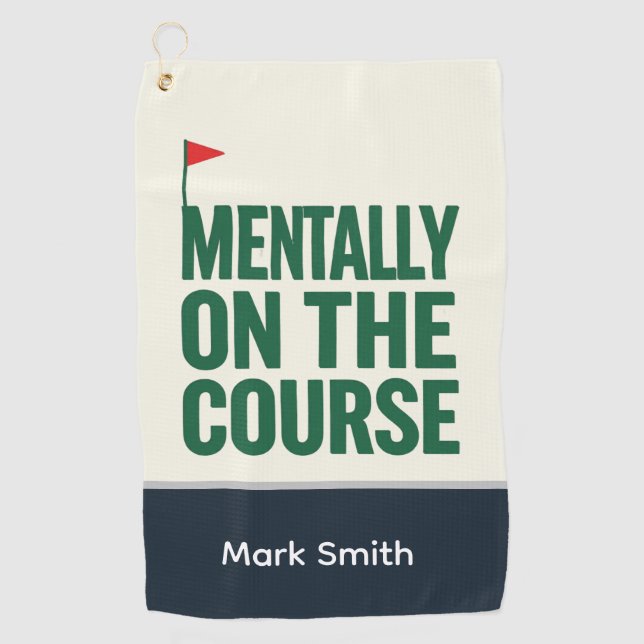 Golf Funny Quotes for golfer  Towel (Front)