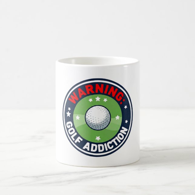 Golf funny saying about golfer  coffee mug (Center)