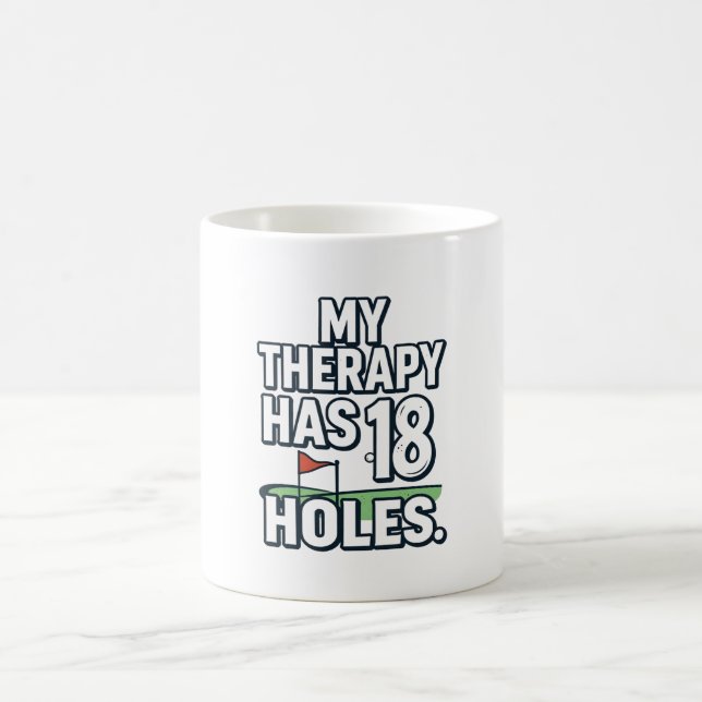 Golf funny saying for golfer  coffee mug (Center)