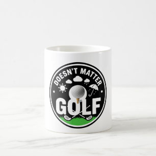 Golf funny saying for golfer coffee mug