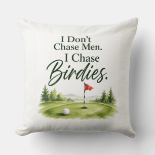 Golf Funny saying for golfer home decoration Throw Pillow
