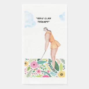 Golf Funny Saying for Golfer Napkin