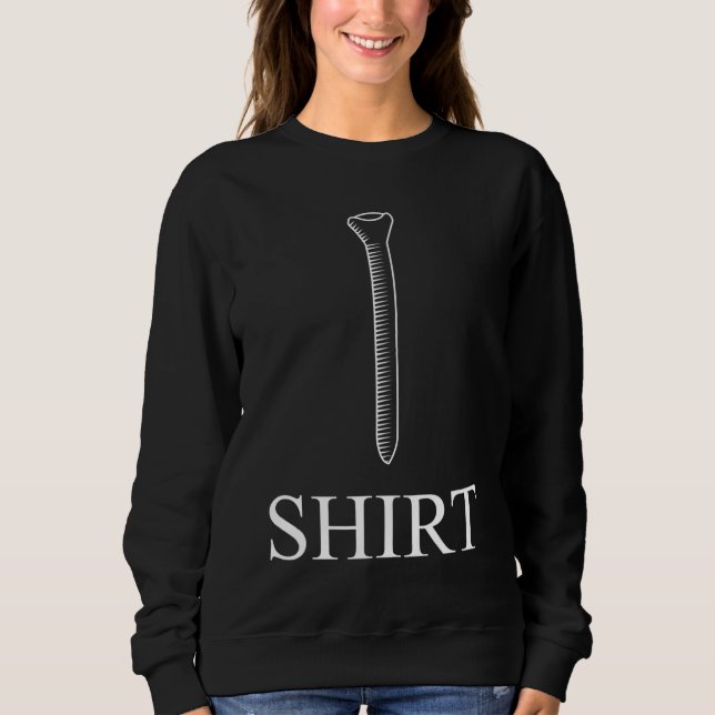Golf Funny Saying Golfing Father Gift Design Sweatshirt (Front)