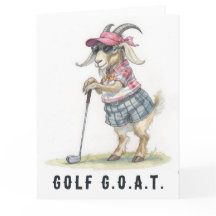 Golf G.O.A.T.- Big Golf Card