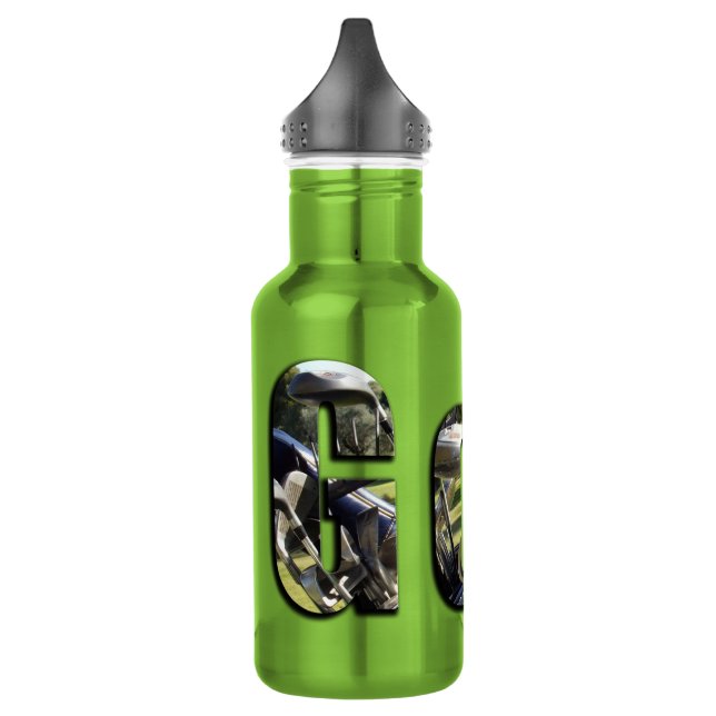 Golf Game Dimensional Logo, 532 Ml Water Bottle (Left)