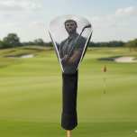 Golf Gift Custom Photo  Head Cover<br><div class="desc">This design may be personalized in the area provided by changing the photo and/or text. Or it can be customized by clicking Personalize this Template and then choosing the click to customize further option and delete or change the colour of the background, add text, change the text colour or style,...</div>
