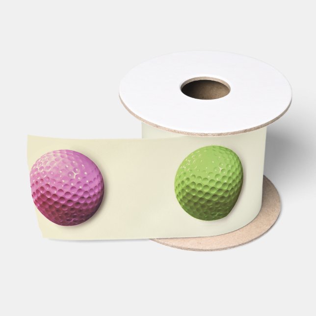 Golf Gift Satin Ribbon (Spool)