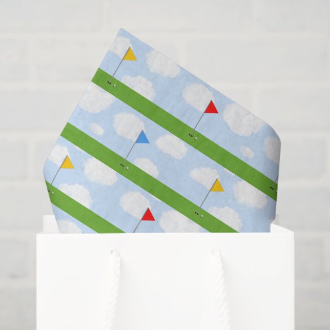 Golf Gift Tissue Paper (Gift Bag)