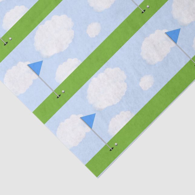 Golf Gift Tissue Paper (Detail)