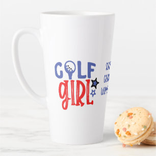 Golf Girl Customized Late Mug