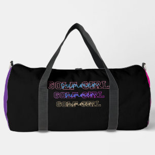 Golf Girl Stacked Gradient Duffle Bag