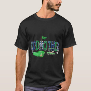 Golf Godmother Hole In One Golf 1st Birthday Boy P T-Shirt
