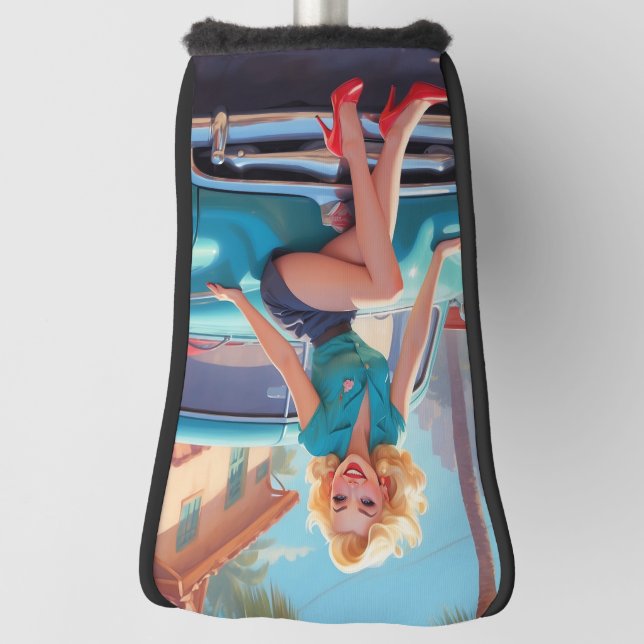 Golf  golf head cover (Rotate 90)