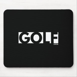 Golf golfbag mouse pad