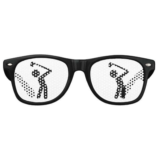 GOLF GOLFER FUNNY FUNNY PARTY LUNETTES DE SOLEIL (Devant)