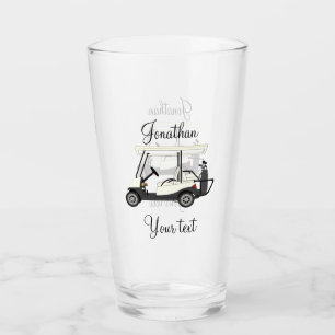 Golf Golfer Panier Pint Boire Verre