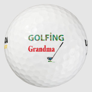 GOLF - GOLFING GRANDMA, Cool Golf Balls