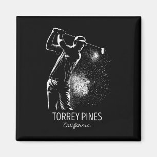 Golf Golfing Torrey Pines 1 Magnet