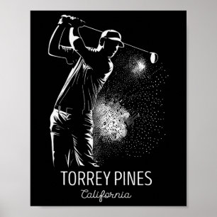 Golf Golfing Torrey Pines 1  Poster