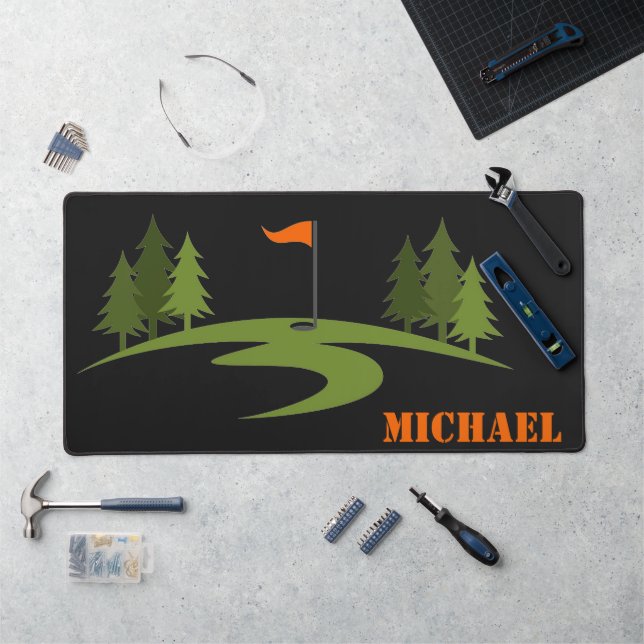 Golf Green Desk Mat (Workstation)