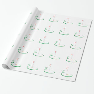 Golf Green Wrapping Paper