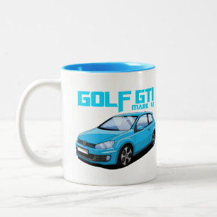 GOLF GTI MK6 Two-Tone COFFEE MUG