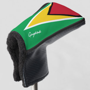 Golf Guyana & Guyana Flag /Golf Clubs Covers