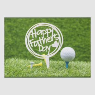 Golf  Happy Father's Day for Golf Dad     Tissue Paper