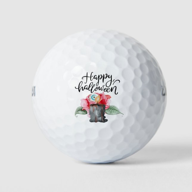 Golf Happy Halloween  Golf Balls (Front)