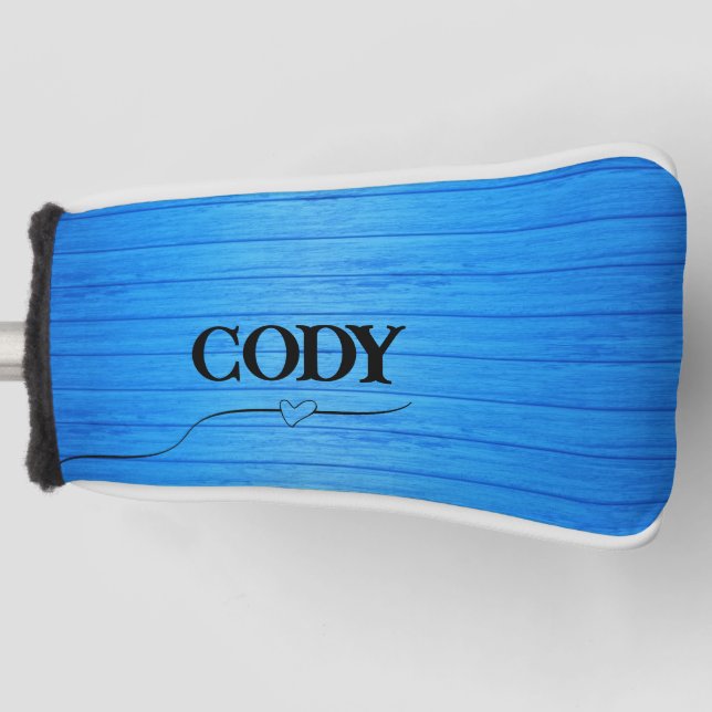 Golf Head Cover Blue (Front)