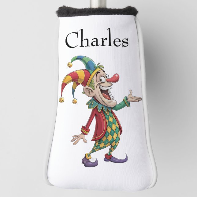 Golf Head Cover Cute Clown  (Rotate 90)