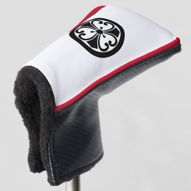 GOLF HEAD COVER FOR ROUND VINE SWORD AND CHERRY GR (3/4 Front)