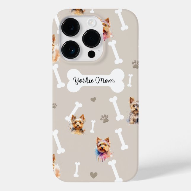 Golf Head Cover for Yorkie Mom (Back)