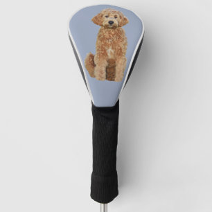 Golf Head Cover of goldendoodle