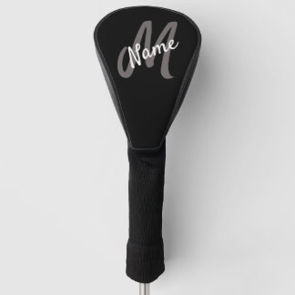 Golf head cover personalized and monogrammed