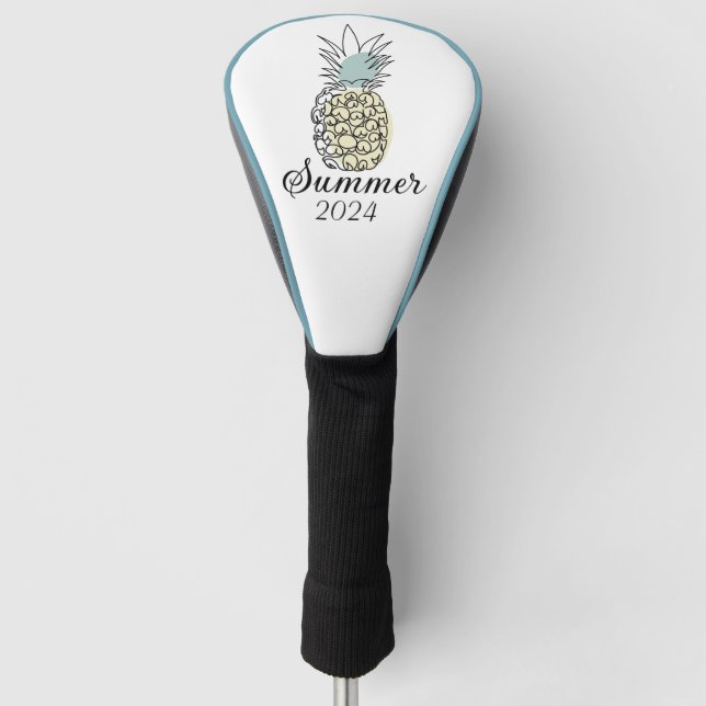 Golf Head Cover Pineapple (Front)