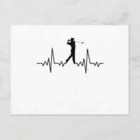 GOLF HEARTBEAT Golfing Clothes Women Men Kids