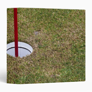 Golf hole binder