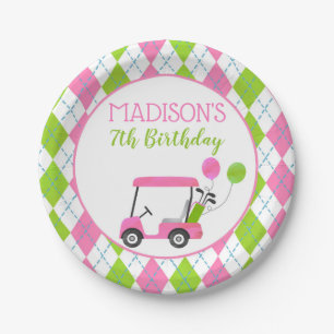 Golf Hole In One Birthday Paper Plates