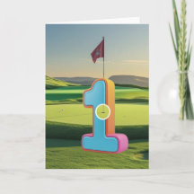 Golf. Hole in one.