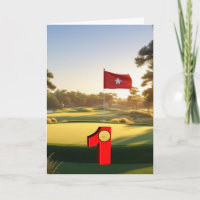 Golf. Hole in one.