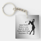 Golf Hole-in-one Commemoration Customizable