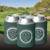 Golf Hole in One Custom Emerald Green